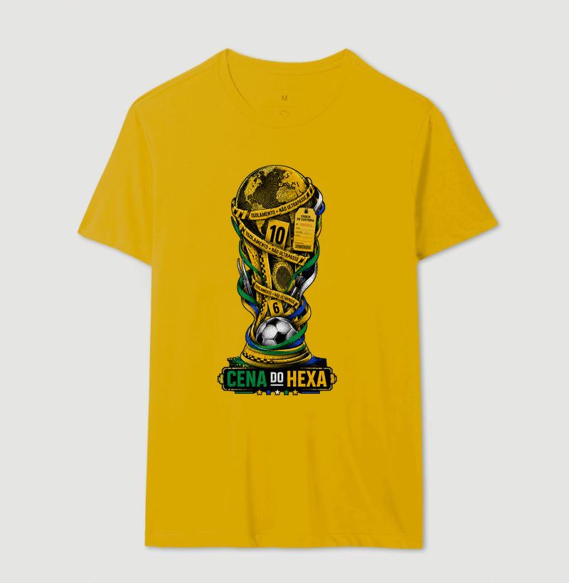 Camiseta Perícia Especial Copa "Cena do Hexa" | A Investigação do Título