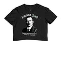 Camiseta Cropped Psicanalítica Carl Jung - Forever Jung (Complexes) | Retrô Noir