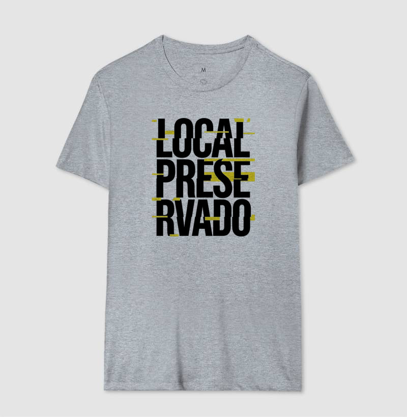Camiseta "Local Preservado" | Perícia Criminal & Estilo Urbano