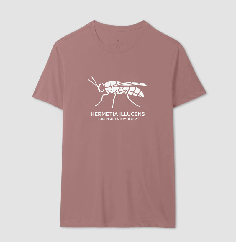 Camiseta "Hermetia Illucens" | O Minimalismo Forense