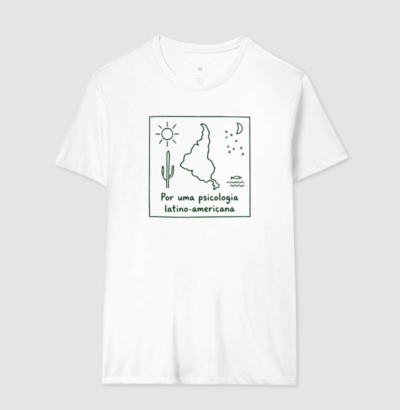 Camiseta "Por uma Psicologia Latino-Americana" | O Sul é o Nosso Norte