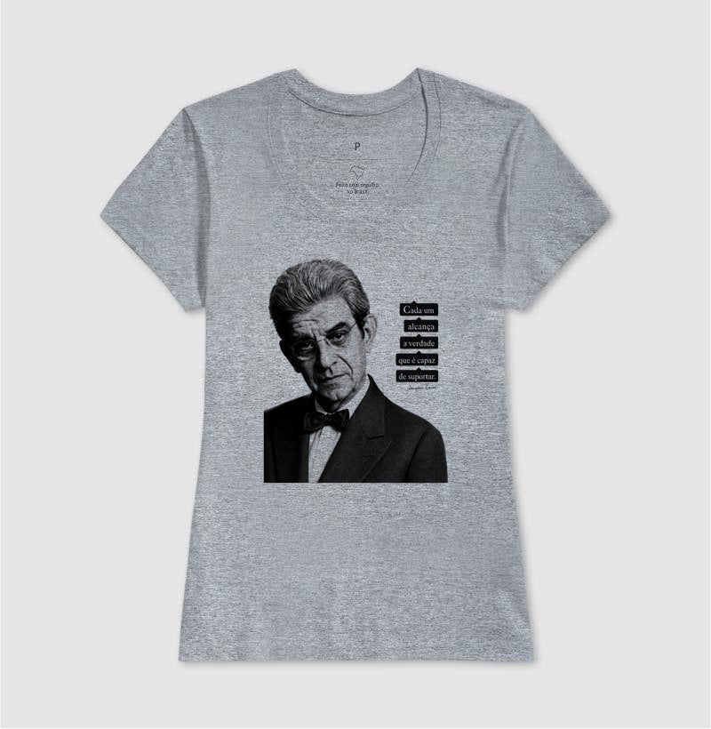 Camiseta Psicanálise Lacan | "Cada Um Alcança a Verdade que é Capaz de Suportar"