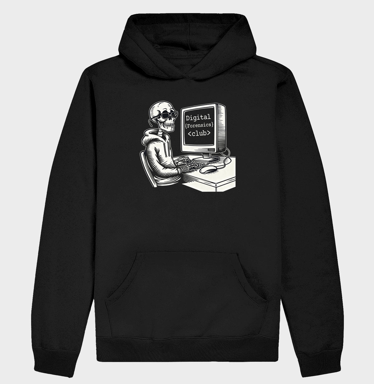 Hoodie Moletom Perícia Digital: O "Clube" dos Peritos | Digital {Forensics}