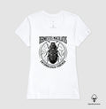 Camiseta Algodão Peruano Besouro Dermestes Maculatus | Entomologia Forense
