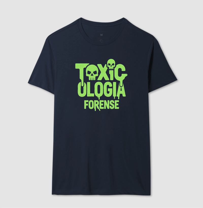 Camiseta Toxicologia Forense | O Veneno Está na Dose (Acid Style)