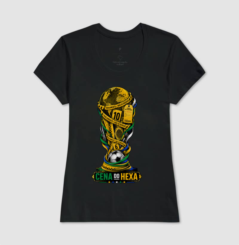 Camiseta Perícia Especial Copa "Cena do Hexa" | A Investigação do Título