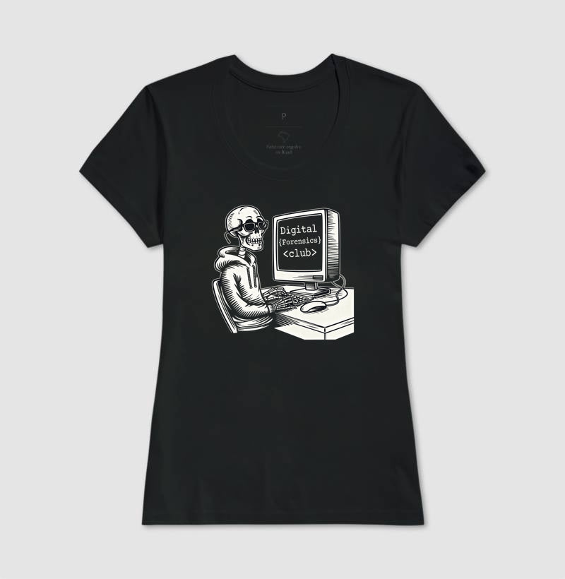 Camiseta Perícia Digital: O "Clube" dos Peritos | Digital {Forensics}