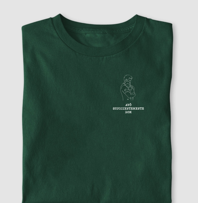 Camiseta Psicanálise Winnicott - Avô Suficientemente Bom | Line Art