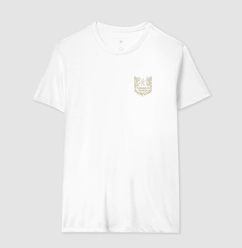 Camiseta Humanismo Carl Rogers - Tornar-se Pessoa | Minimalista Pocket Print